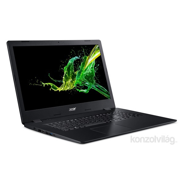 Acer Aspire A317-51KG-33L1 17,3"/Intel Core i3-7020U23/4GB/256GB/MX130 2GB/fekete laptop PC