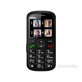 myPhone Halo 2 2,2" fekete mobiltelefon Mobil