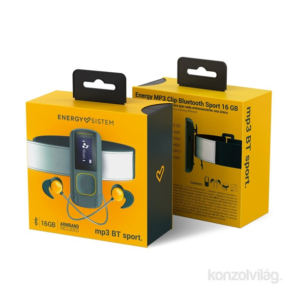 Energy Sistem EN 448272 MP3 Clip BT Sport Amber 16 GB PC