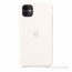 Apple iPhone 11 fehér szilikon tok thumbnail