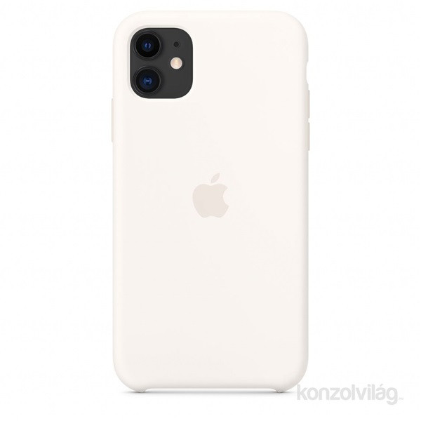 Apple iPhone 11 fehér szilikon tok Mobil