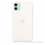 Apple iPhone 11 fehér szilikon tok thumbnail