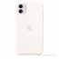 Apple iPhone 11 fehér szilikon tok thumbnail