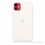 Apple iPhone 11 fehér szilikon tok thumbnail