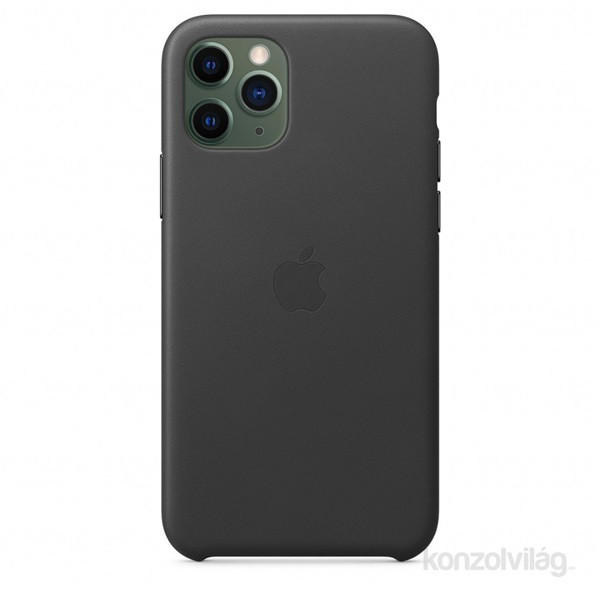 Apple iPhone 11 Pro fekete bőrtok Mobil