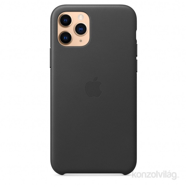 Apple iPhone 11 Pro fekete bőrtok Mobil