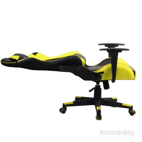 Iris GCH201BC Fekete /Citromsárga Gamer szék PC