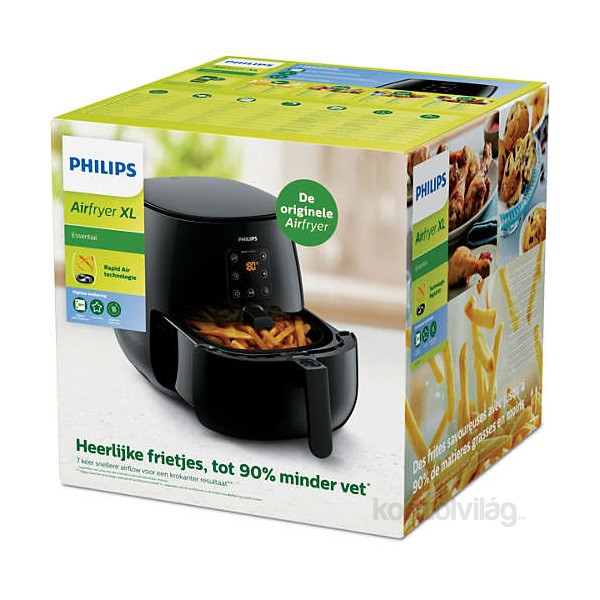 Philips Viva Collection RapidAir Airfryer XL HD9260/90 meleg levegős sütő Otthon