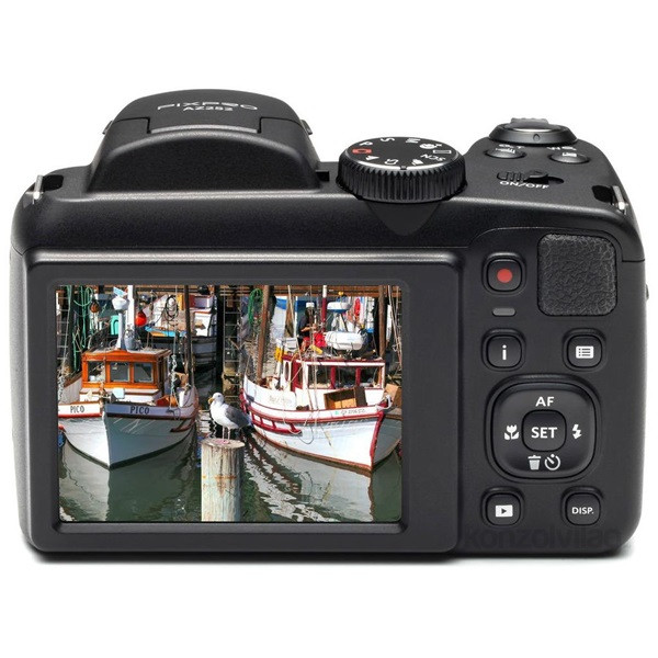 Kodak Pixpro AZ252 fekete digitális fényképezőgép Fényképezőgépek, kamerák