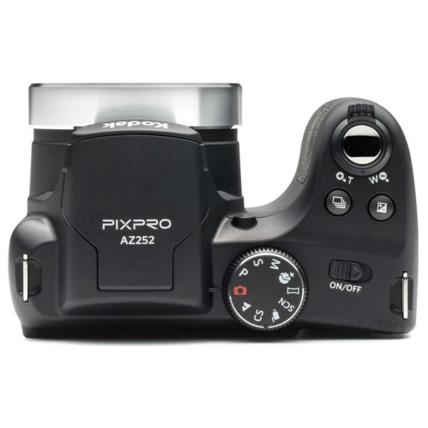 Kodak Pixpro AZ252 fekete digitális fényképezőgép Fényképezőgépek, kamerák