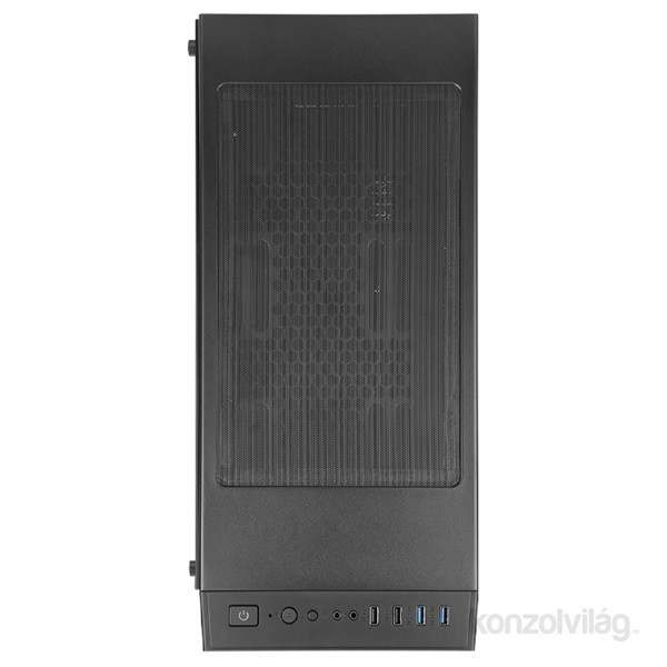 ABKONCORE Cronos 510S RGB fekete ablakos (Táp nélküli) számítógép ház PC