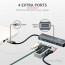Trust Halyx Aluminium 4-Port USB3.2 Hub thumbnail