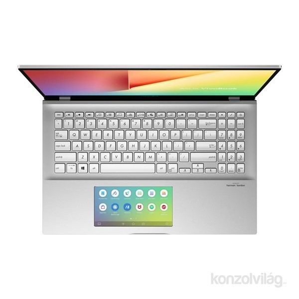 ASUS VivoBook S532FL-BN271T 15,6" FHD/Intel Core i5-8265U/8GB/512GB/MX250 2GB/Win10/ezüst laptop PC