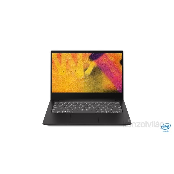 LENOVO IdeaPad S340 81N700CKHV 14" FHD/Intel Core i5 8265U/8GB/256GB/Int. VGA/Win 10/fekete laptop PC