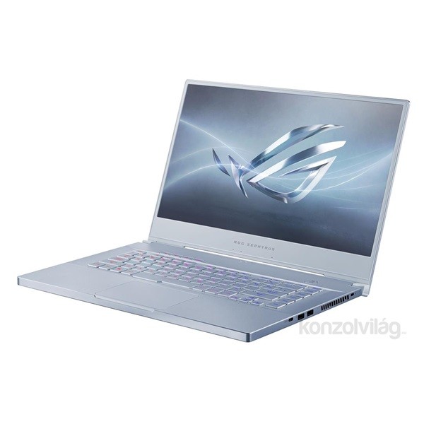 ASUS ROG Zephyrus M GU502GV-AZ074 15,6" FHD/Intel Core i7-9750H/16GB/512GB/RTX 2060 6GB/ezüst laptop PC