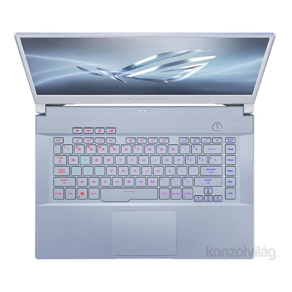 ASUS ROG Zephyrus M GU502GV-AZ074 15,6" FHD/Intel Core i7-9750H/16GB/512GB/RTX 2060 6GB/ezüst laptop PC