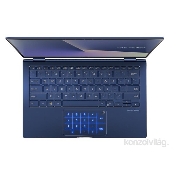 ASUS ZenBook Flip UX362FA-EL128T 13,3" FHD/Intel Core i5-8265U/8GB/512GB/Int. VGA/Win10/kék laptop PC