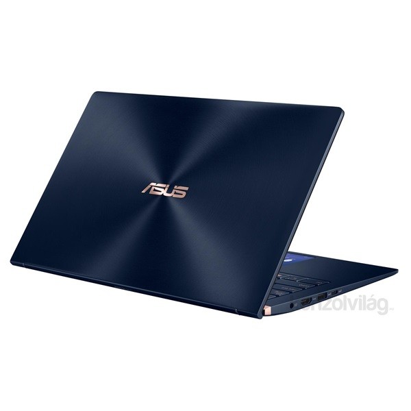 ASUS ZenBook UX434FLC-A5214T 14" FHD/Intel Core i7-10510U/8GB/512GB/MX250 2GB/Win10/kék laptop PC