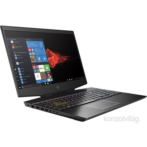HP Omen 15-dh0024nh 15,6"FHD/Intel Core i7-9750H/16GB/1TB/GTX 1660Ti 6GB/ fekete laptop PC