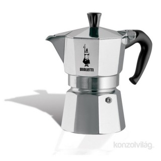 Bialetti Moka Express inox 2 személyes kotyogós kávéfőző Otthon