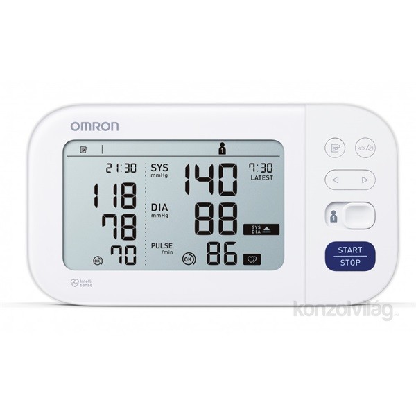Omron M6 Comfort Intellisense felkaros vérnyomásméro Otthon