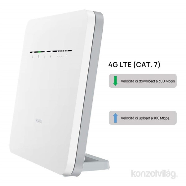 Huawei B535-232 CPE 300Mbp fehér vezeték nélküli 4G/LTE router PC