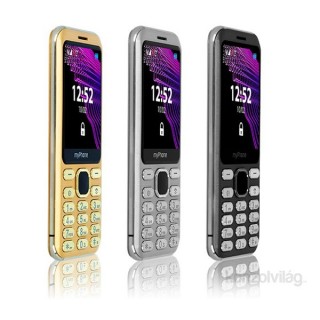 myPhone Maestro 2,8" Dual SIM arany mobiltelefon Mobil