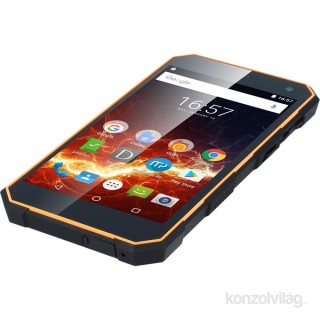 myPhone HAMMER ENERGY 2 5,5" 3/32GB LTE Dual SIM fekete-narancs csepp-, por- és ütésálló okostelefon Mobil