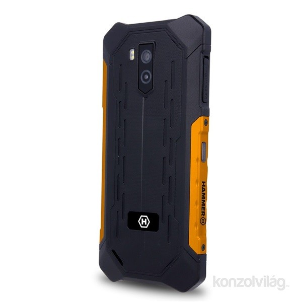 myPhone HAMMER IRON 3 5,5" 3G 1/16GB Dual SIM fekete-narancs csepp-, por- és ütésálló okostelefon Mobil