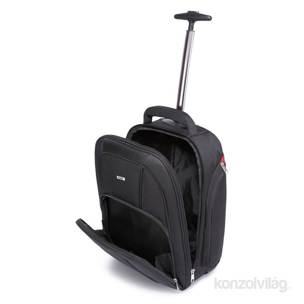 TOO 15,6" fekete gurulós hátizsák PC