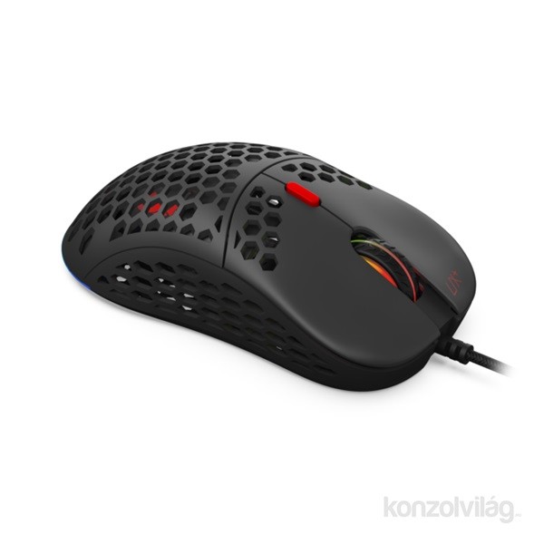SPC Gear LIX Plus fekete gamer egér PC