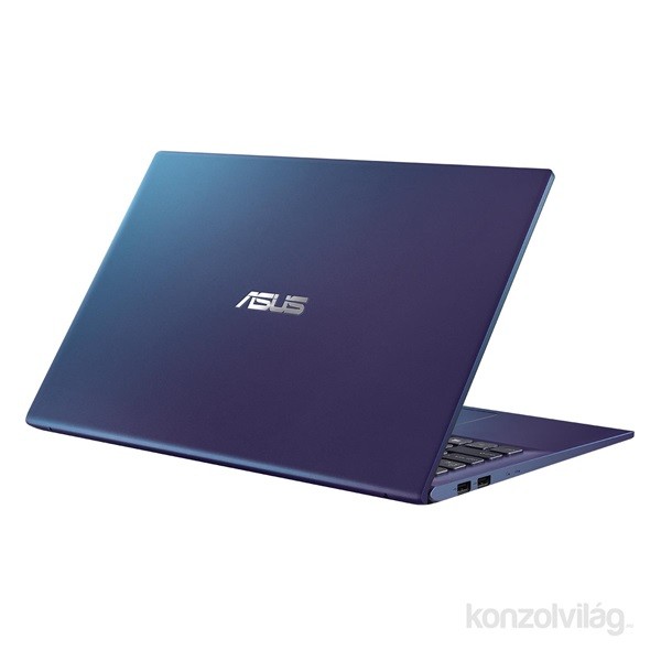 ASUS VivoBook X512FA-BR1559T 15,6"/Intel Core i3-8145U/4GB/128GB/Int. VGA/Win10/kék laptop PC