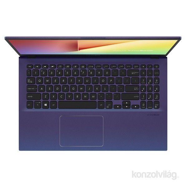 ASUS VivoBook X512FA-BR1559T 15,6"/Intel Core i3-8145U/4GB/128GB/Int. VGA/Win10/kék laptop PC