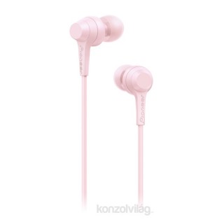 Pioneer SE-C1T-P rózsaszín mikrofonos fülhallgató PC
