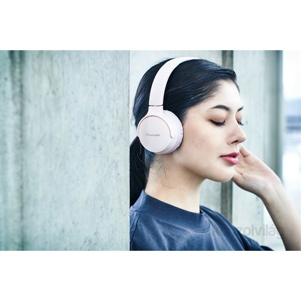 Pioneer SE-S3BT-P Bluetooth rózsaszín fejhallgató PC