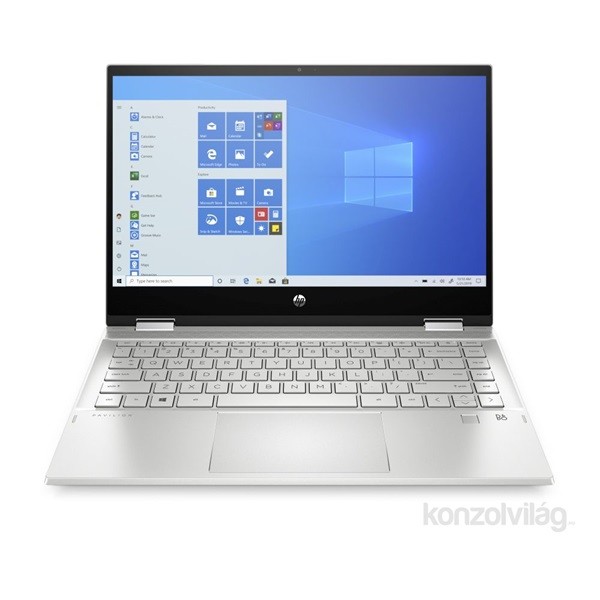 HP Pavilion x360 14-dw0008nh 14"FHD/Intel Core i5-1035G1/8GB/512GB/Int. VGA/Win10/ezüst laptop PC
