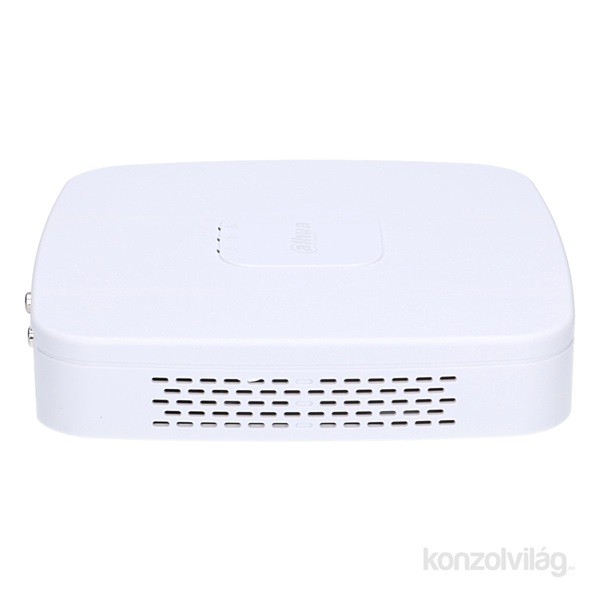 Dahua NVR Rögzítő - NVR2104-4KS2 (4 csatorna, H265, 80Mbps rögzítési sávszélesség, HDMI+VGA,2xUSB,1x Sata) Otthon