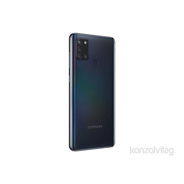 Samsung SM-A217F/DS Galaxy A21s 6,5" LTE 3/32GB DualSIM fekete okostelefon Mobil