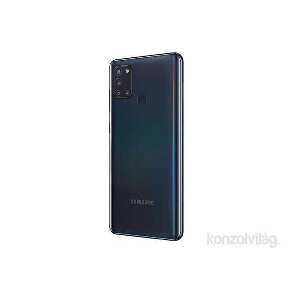 Samsung SM-A217F/DS Galaxy A21s 6,5" LTE 3/32GB DualSIM fekete okostelefon Mobil
