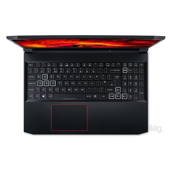 Acer Nitro 5 AN515-55-74JM Notebook Fekete 39,6 cm (15.6") 1920 x 1080 pixelek 10. generációs Intel® Core™ i7 8 PC
