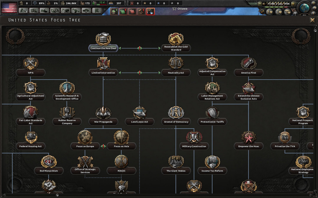 Hearts of Iron IV: Man the Guns (PC) Letölthető PC