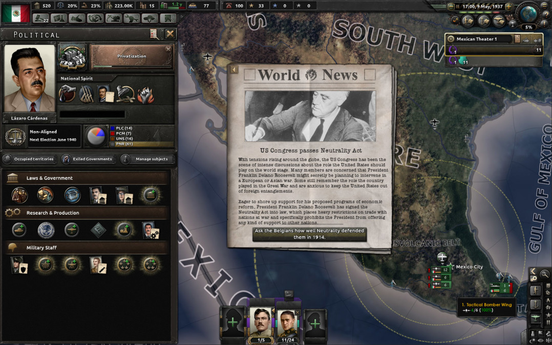 Hearts of Iron IV: Man the Guns (PC) Letölthető PC