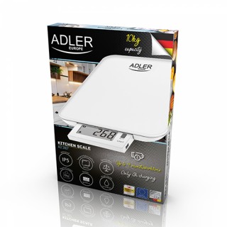 Adler AD3167 Konhyai mérleg USB töltéssel, 10kg Otthon