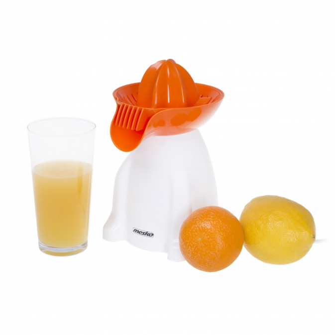 MESKO MS4074 Citrusprés, 25W, Fehér-Narancs Otthon
