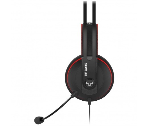 ASUS TUF GAMING H7 Fekete-piros Gamer Headset (90YH01VR-B8UA00) (Bontott) PC