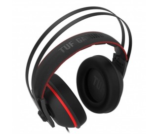 ASUS TUF GAMING H7 Fekete-piros Gamer Headset (90YH01VR-B8UA00) (Bontott) PC