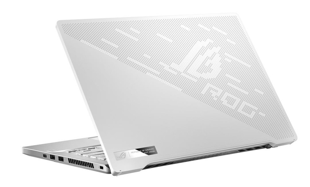 ASUS ROG Zephyrus GA401QM-HZ161T 14" FHD/AMD Ryzen R9-5900HS/16GB/1TB/RTX 3060 6GB/Win10/fehér laptop PC