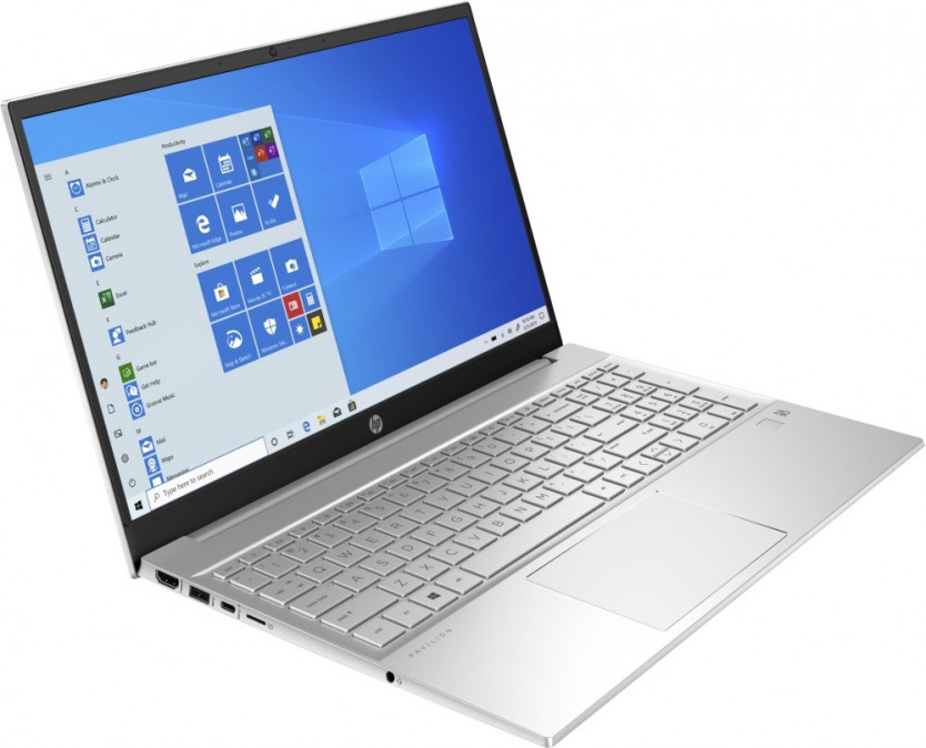 HP Pavilion 15-eh1009nh 15,6"FHD/AMD Ryzen 5-5500U/8GB/256GB/Int. VGA/Win10/ezüst laptop PC