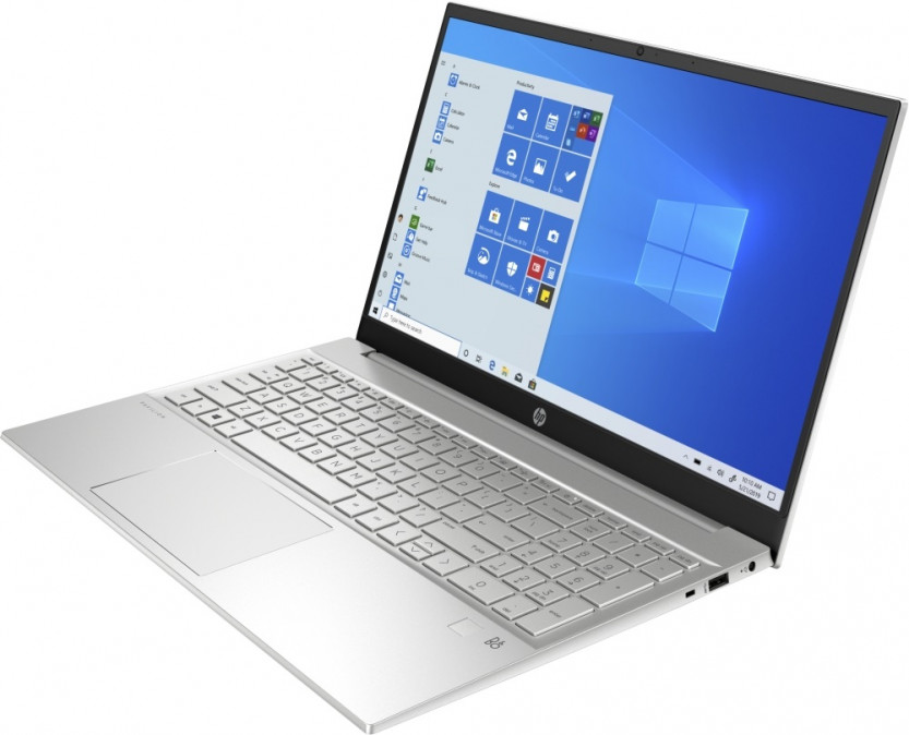 HP Pavilion 15-eh1009nh 15,6"FHD/AMD Ryzen 5-5500U/8GB/256GB/Int. VGA/Win10/ezüst laptop PC