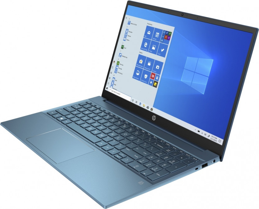 HP Pavilion 15-eh1011nh 15,6"FHD/AMD Ryzen 3-5300U/8GB/256GB/Int. VGA/Win10/zöldeskék laptop PC
